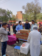 9月9日依托夏集镇篦张村“老敬老文化节